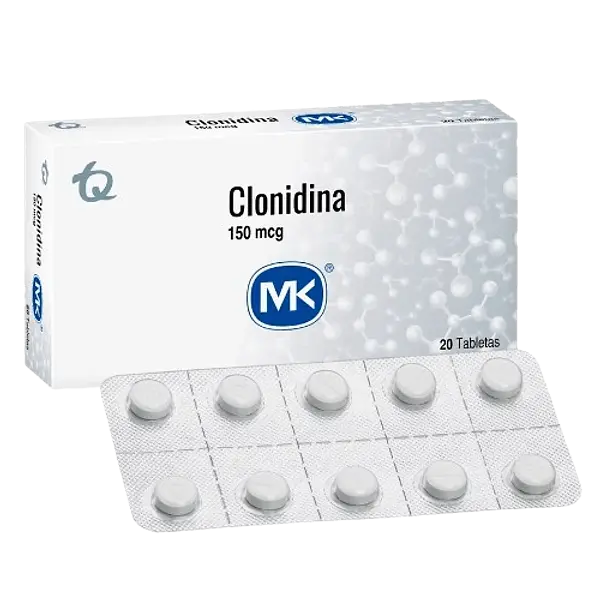 Clonidina 150 Mg X 20 Tab Mk Tq