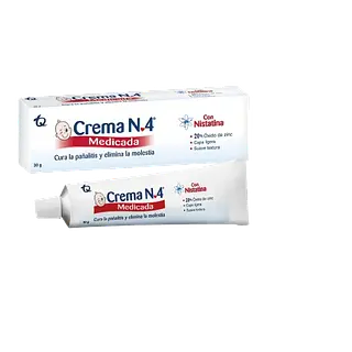 Crema N.4 Medicada Tubo X 30 Gr Tq