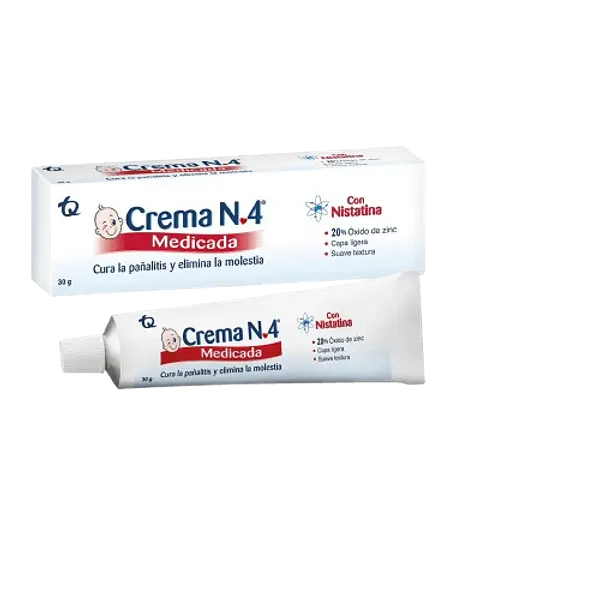 Crema N.4 Medicada Tubo X 30 Gr Tq