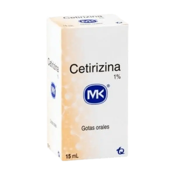 Cetirizina 1 % Gotas Fco X 15 Ml Mk Tq