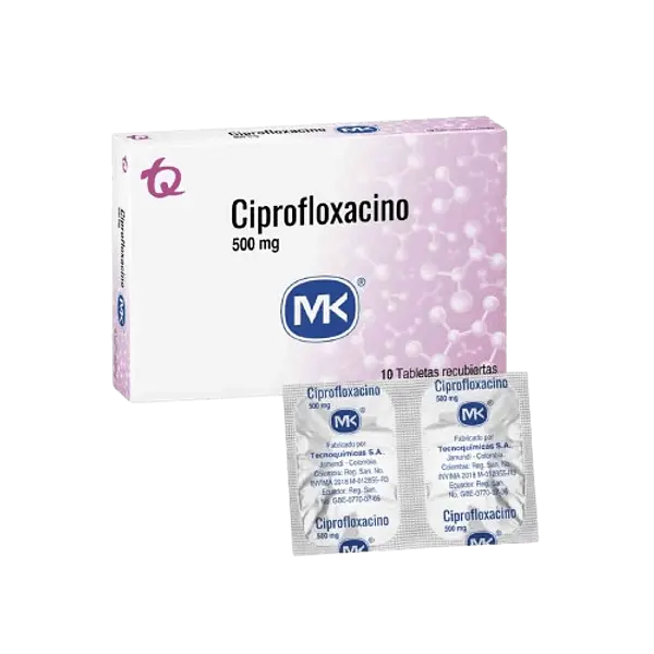 Ciprofloxacino 500 Mg Tab X 10 Mk Tq