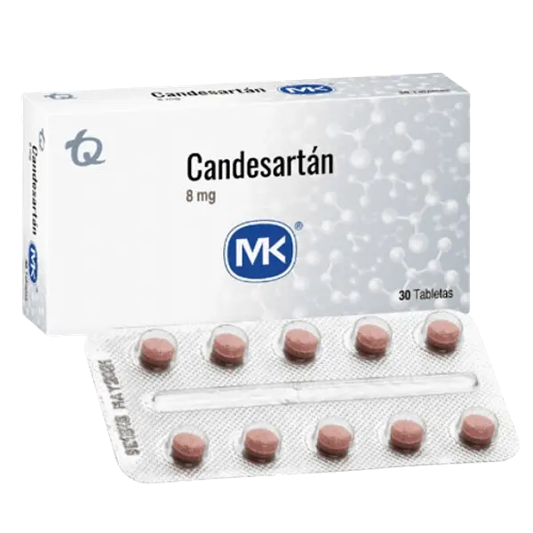 Candesartan 8mg X 30 Tab Mk Tq