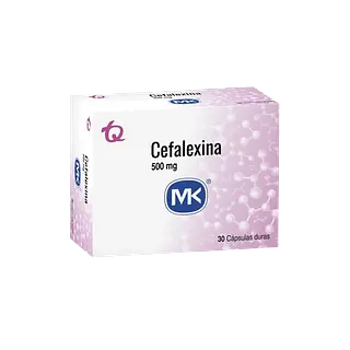 Cefalexina 500mg X 30 Cap Mk Tq