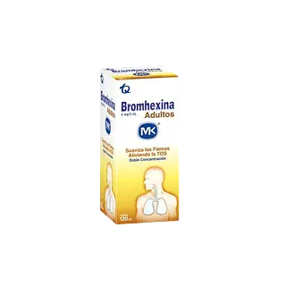 Bromhexina Adultos 8mg/5ml Jarabe Fco X 120 Ml Mk Tq