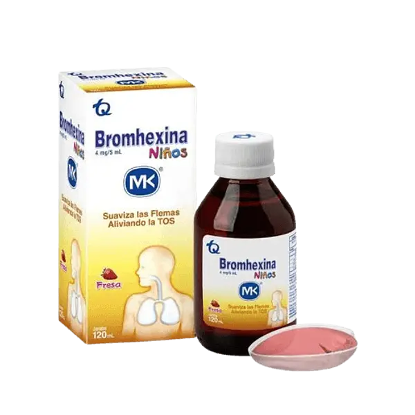 Bromhexina Kids 4mg/5ml Jbe Fco X 120 Ml Mk Tq