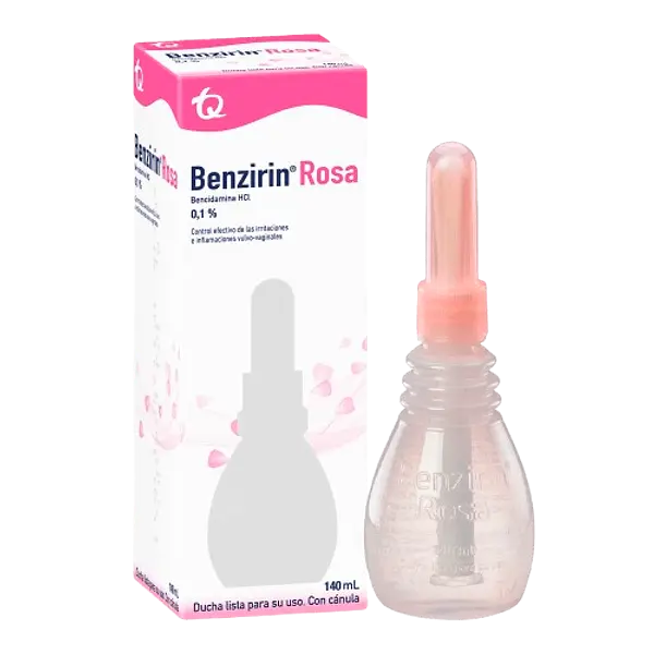 Benzirin Rosa Ducha Lta Canula Fco X 140 Ml Tq
