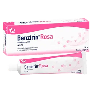 Benzirin Rosa Crema Vaginal Tubo X 30 Gr Tq