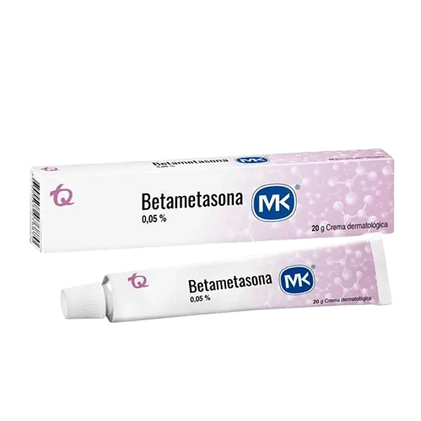 Betametasona 0.05% Crema Tubo X 20 Gr Mk Tq