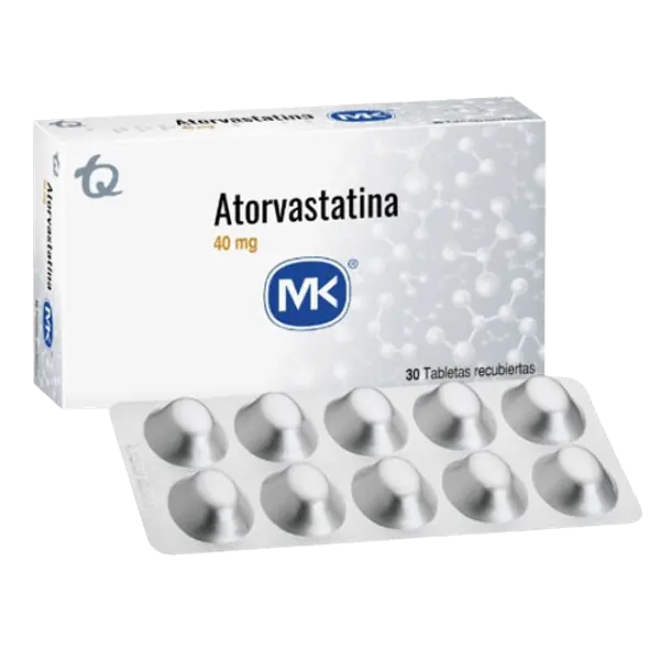 Atorvastatina 40 Mg Tab X 30 Mk Tq