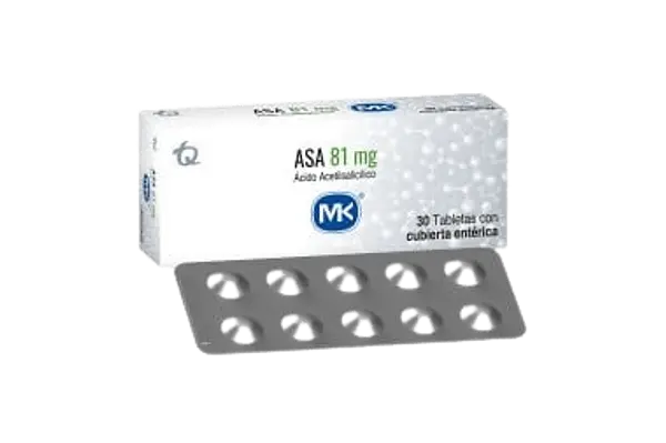 Asa 81mg X 30 Tab Mk Tq