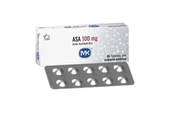 Asa 100mg X 30 Tab Mk Tq