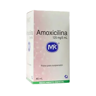 Amoxicilina Mk X125mg/5ml Fco X 45 Ml Tq