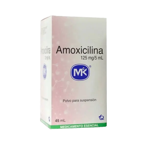 Amoxicilina Mk X125mg/5ml Fco X 45 Ml Tq