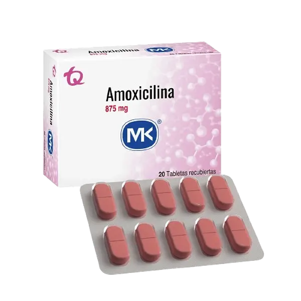 Amoxicilina Mk 875mg X 20 Tab Tq