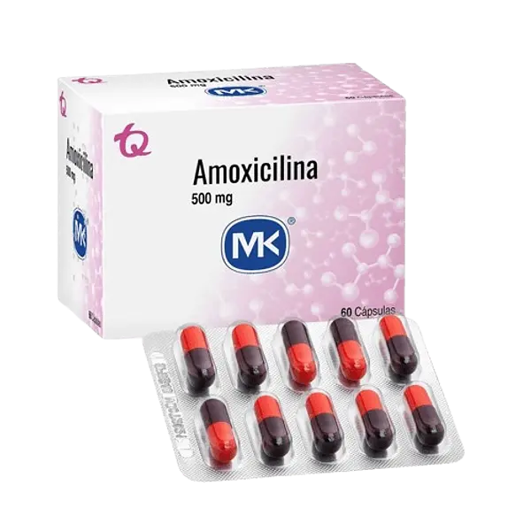 Amoxicilina 500 Mg Cap X 60 Mk Tq