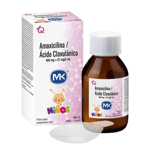 Amoxi.400mg+ A.Clav 57mg+Dosif Fco X 100 Ml Tq
