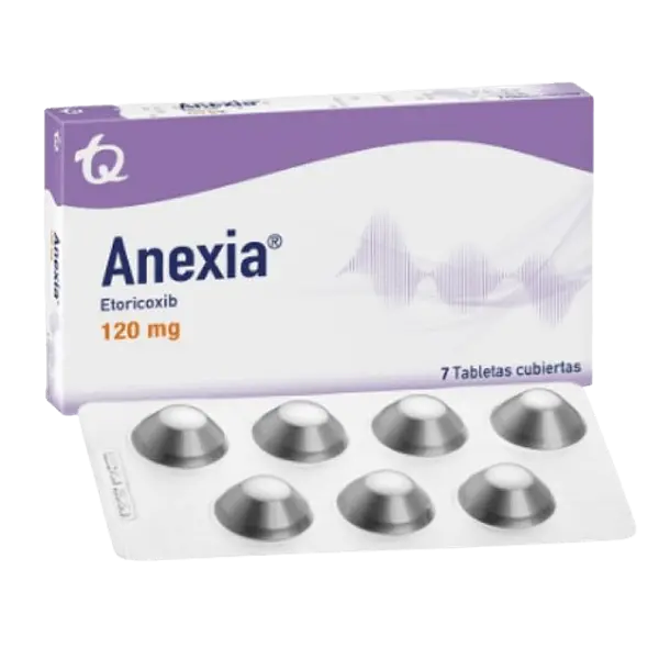 Anexia 120mg X 7 Tab Tq