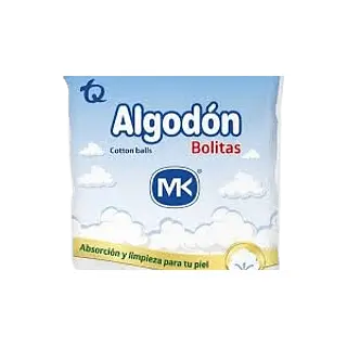 Algodon Bolitas 40g Bolsa Grt 20g Mk Tq