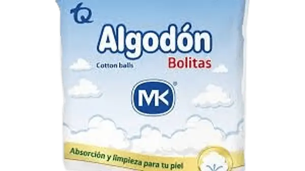 Algodon Bolitas 40g Bolsa Grt 20g Mk Tq
