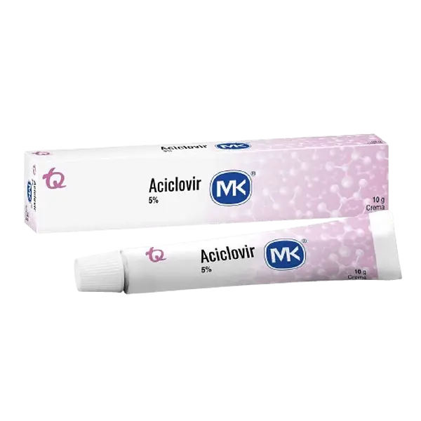 Aciclovir Crema 5 %Tubo X 10 Gr Mk Tq
